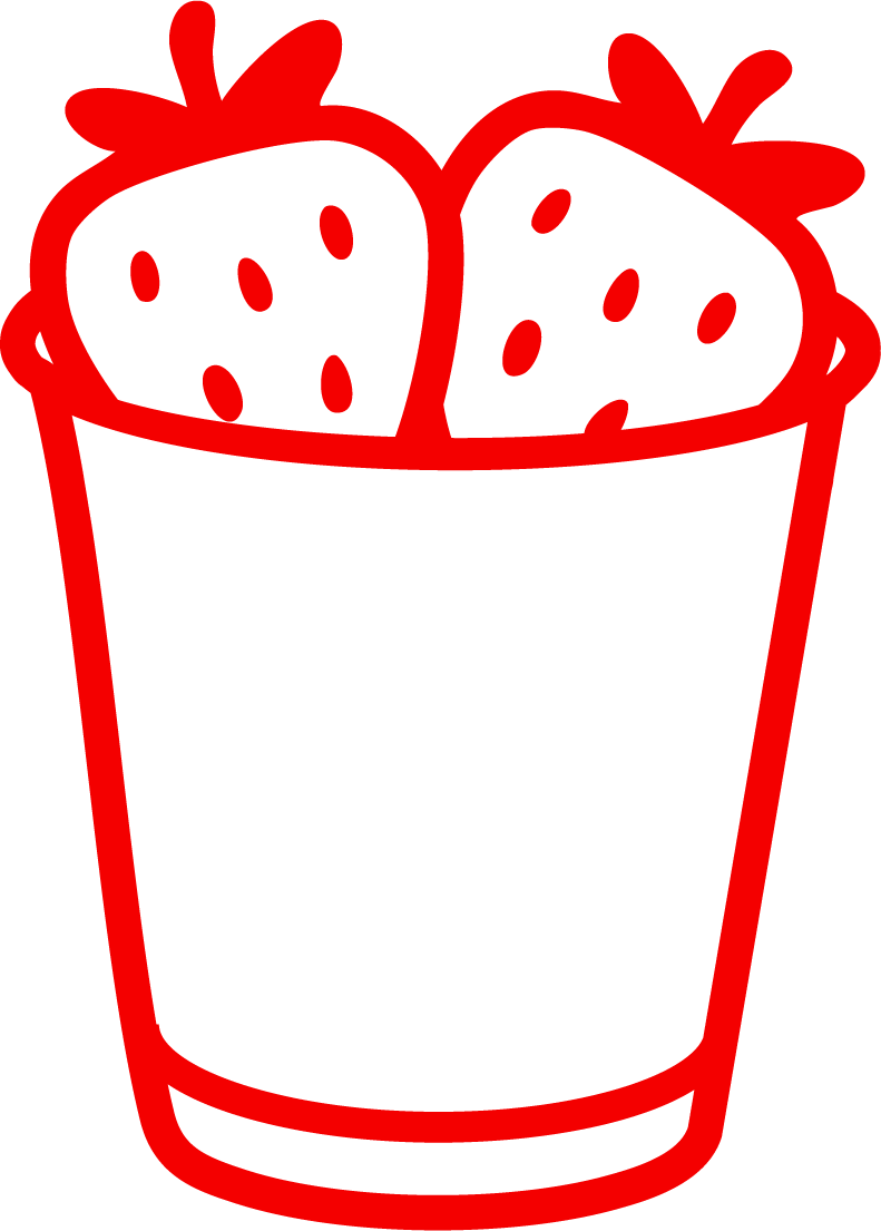 Vaso +QFresas